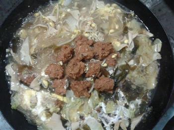 羊肉绿豆丸子汤的做法步骤3