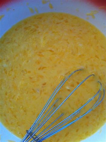 鲜橙蒸蛋的做法步骤5