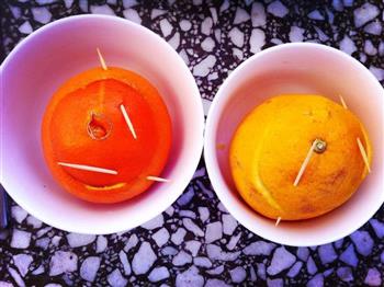 鲜橙蒸蛋的做法步骤7