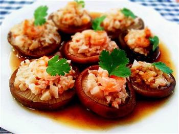香菇酿虾盏-简单三步做好菜的做法步骤6