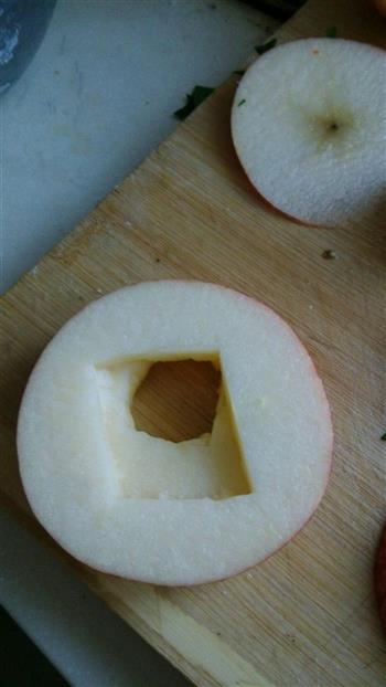 苹果甜甜圈的做法图解1