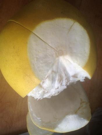 剥柚子大法的做法图解4