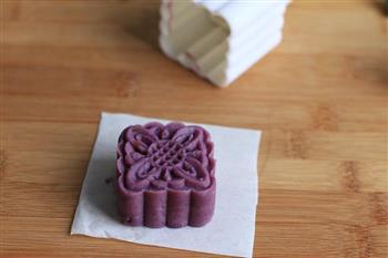 紫薯豆沙糕的做法步骤10