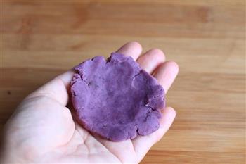紫薯豆沙糕的做法步骤6