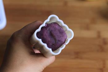 紫薯豆沙糕的做法图解9