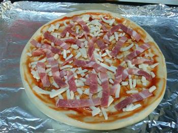 纯肉披萨的做法图解9