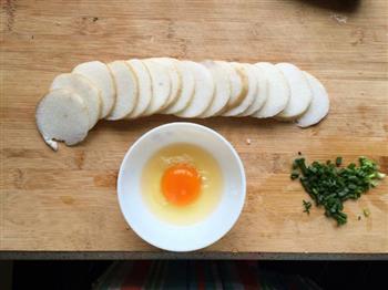 香煎糯米肠加蛋版的做法步骤1