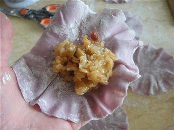 紫薯糯米烧麦的做法步骤19