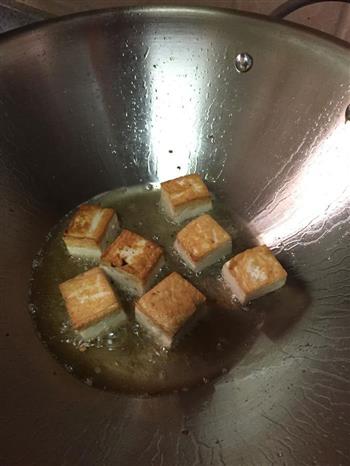 酸菜肉末烧豆腐的做法步骤3