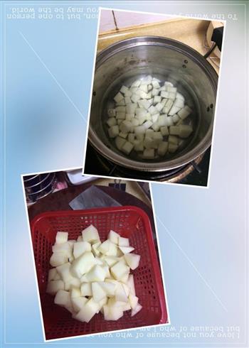 香煎土豆牛肉粒的做法步骤2