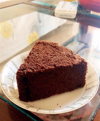 香浓可口的朗姆巧克力戚风蛋糕的做法步骤9