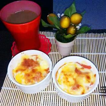奶酪玉米番茄鸡蛋杯的做法步骤8