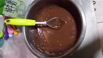黑巧克力慕斯蛋糕的做法步骤2