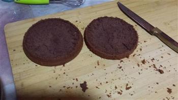 黑巧克力慕斯蛋糕的做法步骤7
