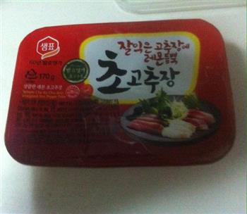 韩式辣白菜培根饭的做法步骤5