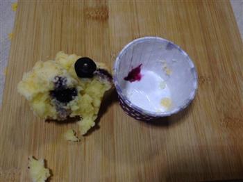 蓝莓玛芬蛋糕的做法步骤12