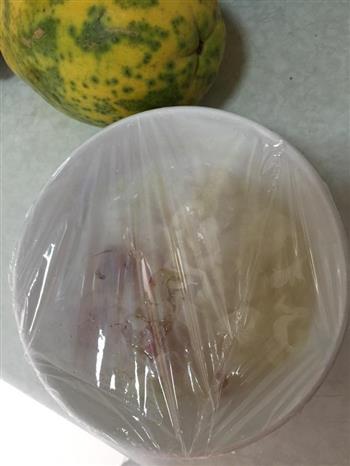 木瓜炖雪蛤的做法步骤2
