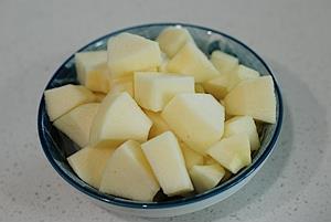 苹果山楂番薯糖水的做法步骤1