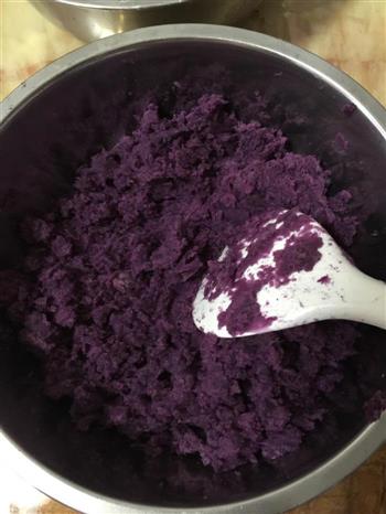 紫薯汤圆的做法图解3