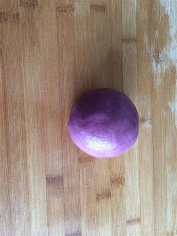 中式点心-紫薯豆沙酥的做法步骤8