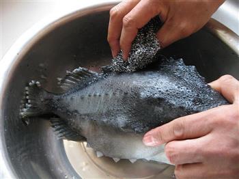 红烧海参斑鱼的做法图解5