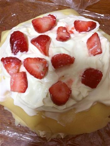 诱人的草莓千层蛋糕的做法步骤14