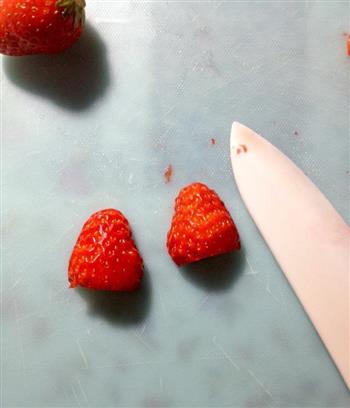 玫瑰草莓奶油慕斯蛋糕6寸的做法步骤16