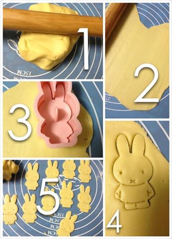 米菲兔饼干的做法图解5