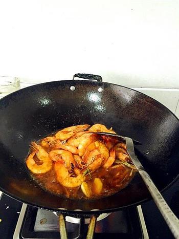 油焖大虾-宴客必备的做法步骤12