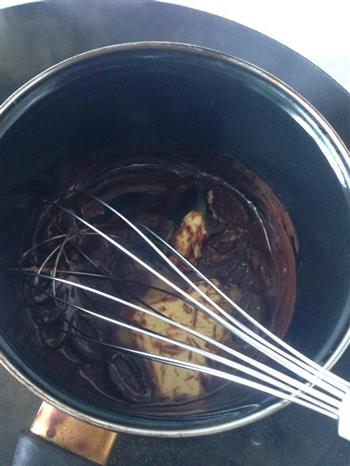 黑巧克力戚风蛋糕的做法步骤2