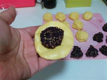 紫薯南瓜饼的做法步骤12