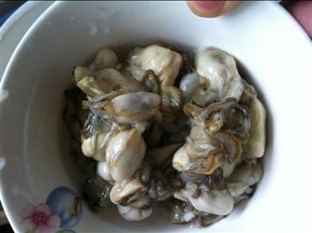 东海牡蛎煎蛋的做法图解3