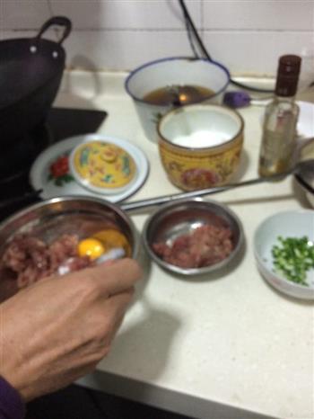 土鸡蛋蒸肉饼-简易版的做法步骤2