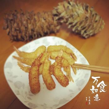 天妇罗-日式炸虾的做法步骤11