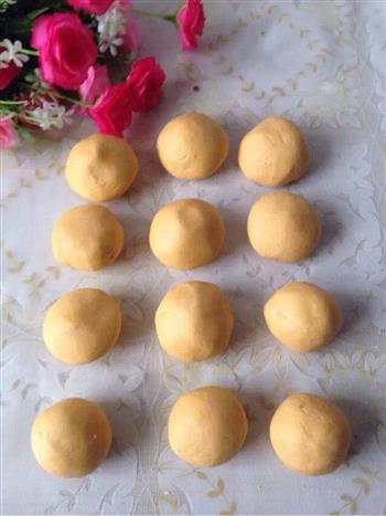 南瓜紫薯糯米糍的做法步骤16