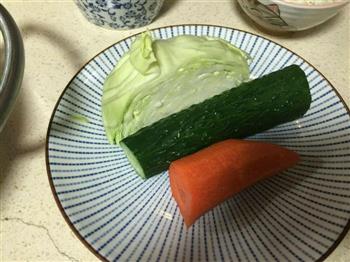 日式洗澡泡菜的做法步骤1