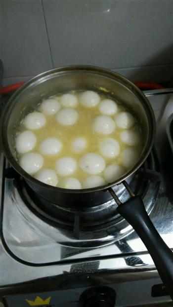 粟米汁汤圆的做法步骤4