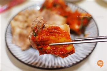 韩式辣白菜包肉的做法步骤11