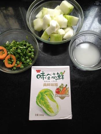 素食-素烧冬瓜的做法步骤4