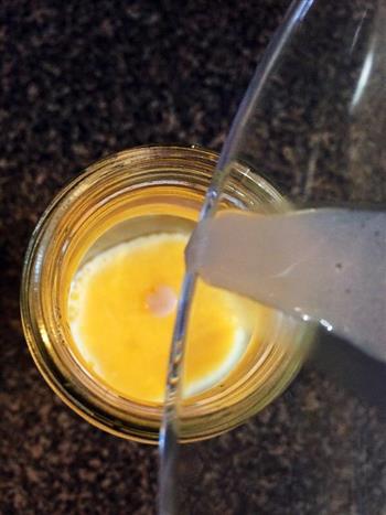焦糖牛奶香芋双层布丁的做法图解5