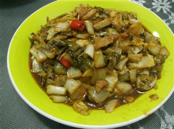 五花肉小米椒炒酸菜的做法步骤2