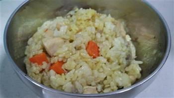 咖喱鸡肉焖饭的做法步骤8