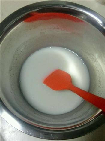 椰奶鲜木瓜布丁的做法步骤2