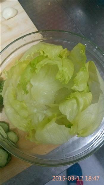 蔬菜水果沙拉-减肥晚餐的做法步骤1