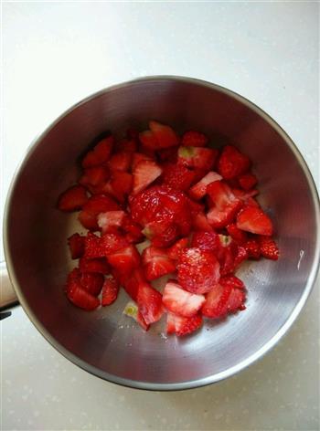 美味甜点草莓山药的做法步骤4