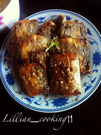 超简单好吃的香煎带鱼的做法步骤3