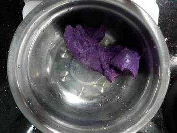 紫薯猫爪汤圆的做法步骤1