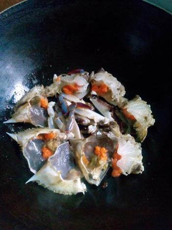 极简花椒海蟹的做法步骤3