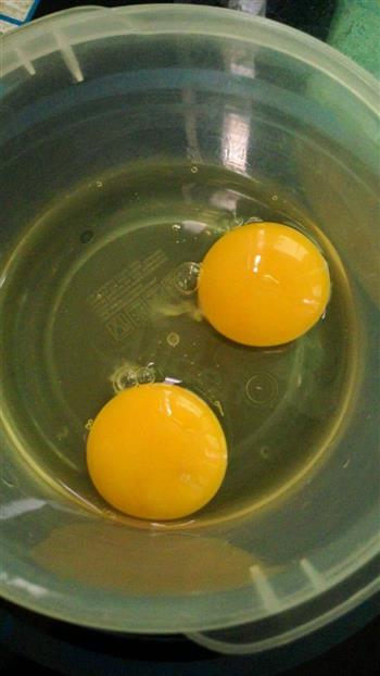 艾叶煎蛋的做法步骤4