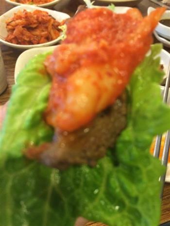 韩国炭火烤肉， 如何吃的做法图解8